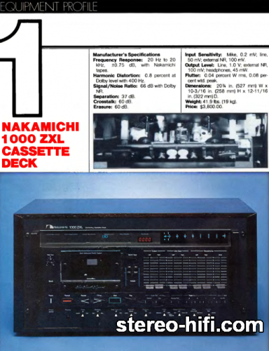 Więcej informacji o „Nakamichi 1000ZXL test Audio(usa) 6-1981”