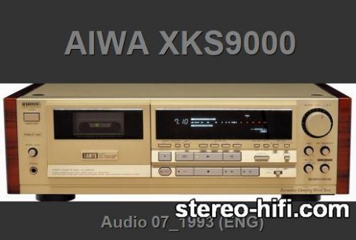 Więcej informacji o „AIWA XKS9000 Audio 7_1993”