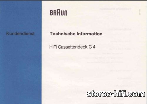 Więcej informacji o „Braun C4”