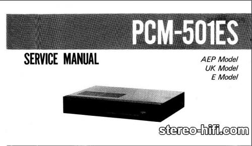 Więcej informacji o „Sony PCM-501ES”