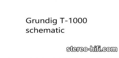 Więcej informacji o „Grundig T-1000”