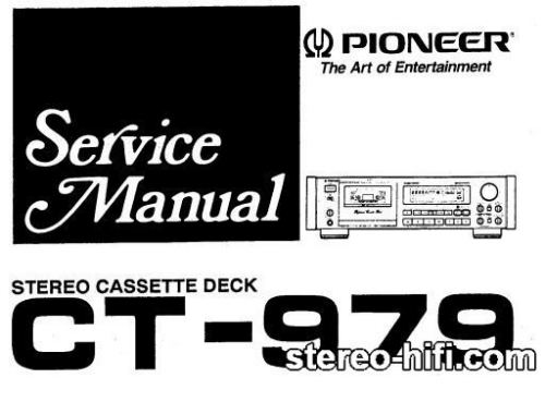 Więcej informacji o „Pioneer CT-979”
