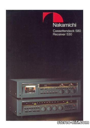 Mai multe informații despre "Nakamichi 580 , Nakamichi 530"