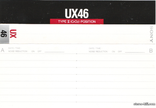 Więcej informacji o „Sony UX C46 1988r JP”