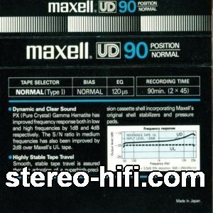 Więcej informacji o „Maxell UD C90”