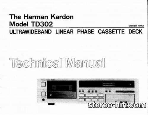 Więcej informacji o „Harman Kardon TD302”