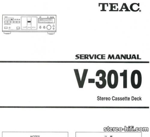 Więcej informacji o „TEAC V-3010”