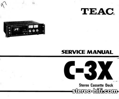 Więcej informacji o „Teac C-3X”