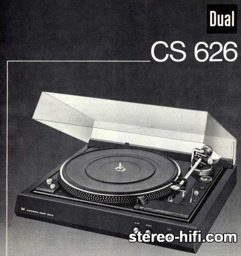 Mai multe informații despre "Dual CS 626"