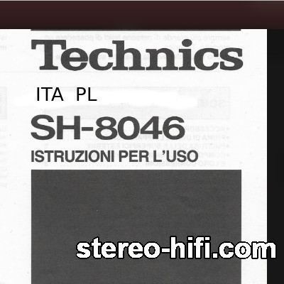 Więcej informacji o „Technics SH-8046”