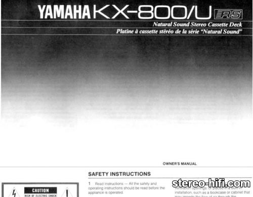Więcej informacji o „Yamaha KX-800”