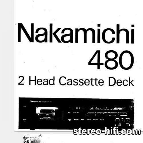 Więcej informacji o „Nakamichi 480”