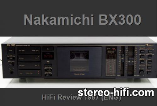Mai multe informații despre "Nakamichi BX300 HiFi Review 1987"