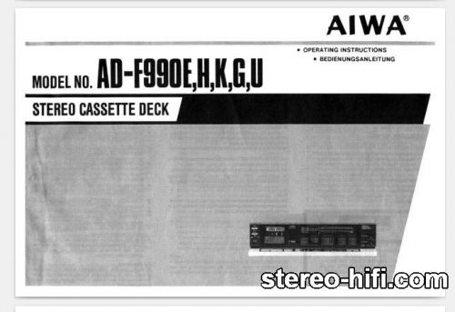 Więcej informacji o „Aiwa AD-F990”