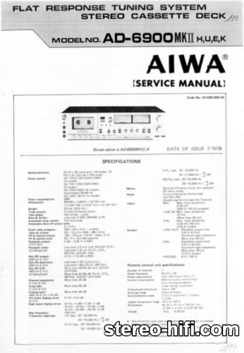 Więcej informacji o „Aiwa AD-6900 MkII”
