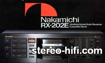 Mai multe informații despre "Nakamichi RX202E"