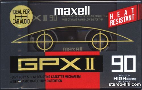 Więcej informacji o „Maxell GPX II C90”