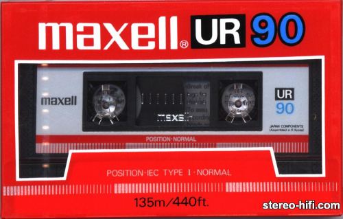 Więcej informacji o „Maxell UR C90”