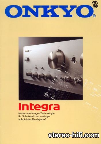 Więcej informacji o „ONKYO INTEGRA 1996”