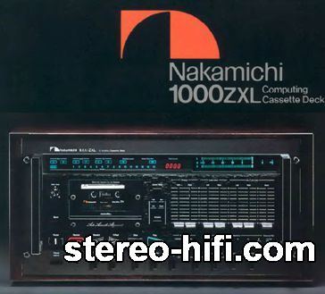 Mai multe informații despre "Nakamichi 1000ZXL (ulotka)"