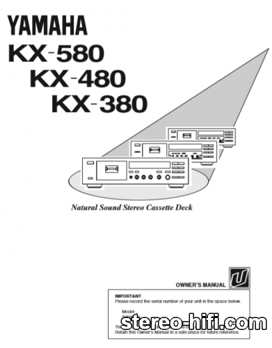 Więcej informacji o „Yamaha KX-380/KX-480/KX-580”