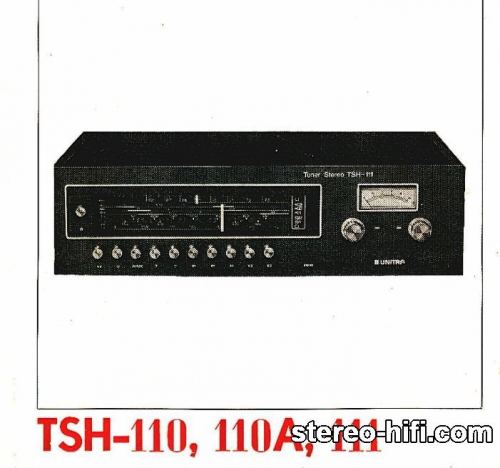 Więcej informacji o „Unitra TSH-110, TSH-110A,  TSH-111”