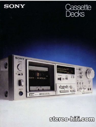Mai multe informații despre "Sony Cassette decks 1980"