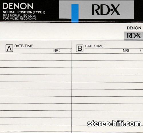 Więcej informacji o „Denon RD-X C54 1988r”