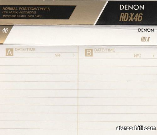 Więcej informacji o „Denon RD-X C46 1987r”