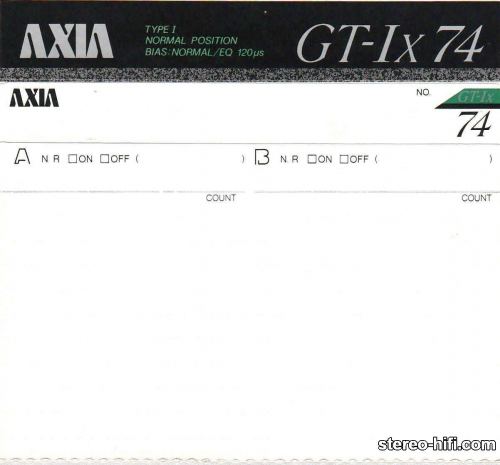 Więcej informacji o „AXIA GT-Ix C74 - 1989”