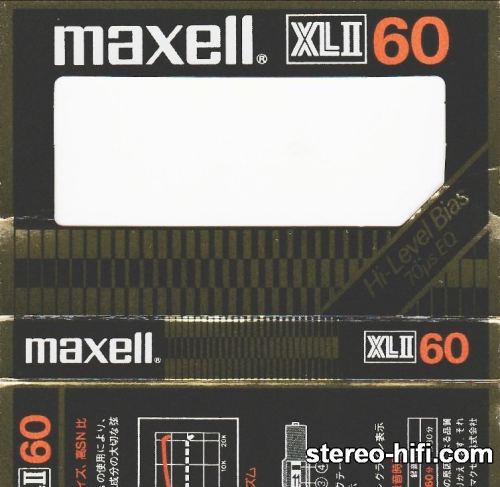 Więcej informacji o „Maxell XLII C60 1980-82r”