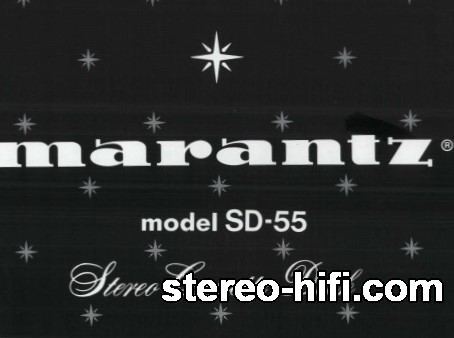Więcej informacji o „Marantz SD-55”
