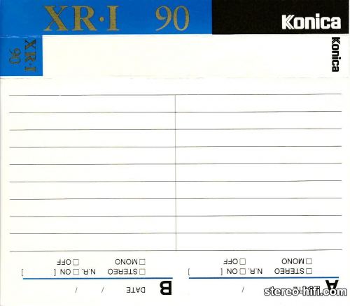 Więcej informacji o „KONICA XR-I C90 - 1990r”