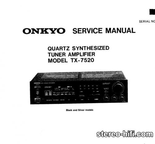 Więcej informacji o „Onkyo TX-7520”