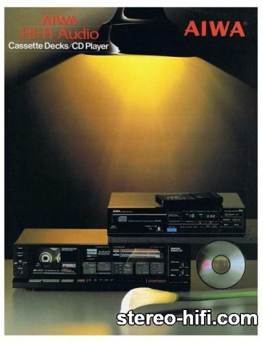 Mai multe informații despre "Aiwa Cassette Deck and CD Player Catalog"