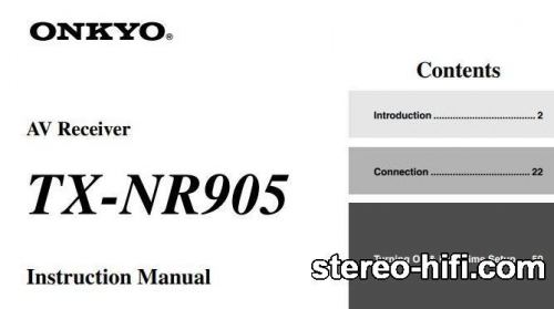 Więcej informacji o „Onkyo TX-NR905”
