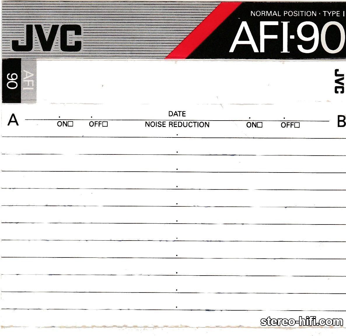JVC AFI C90 1990