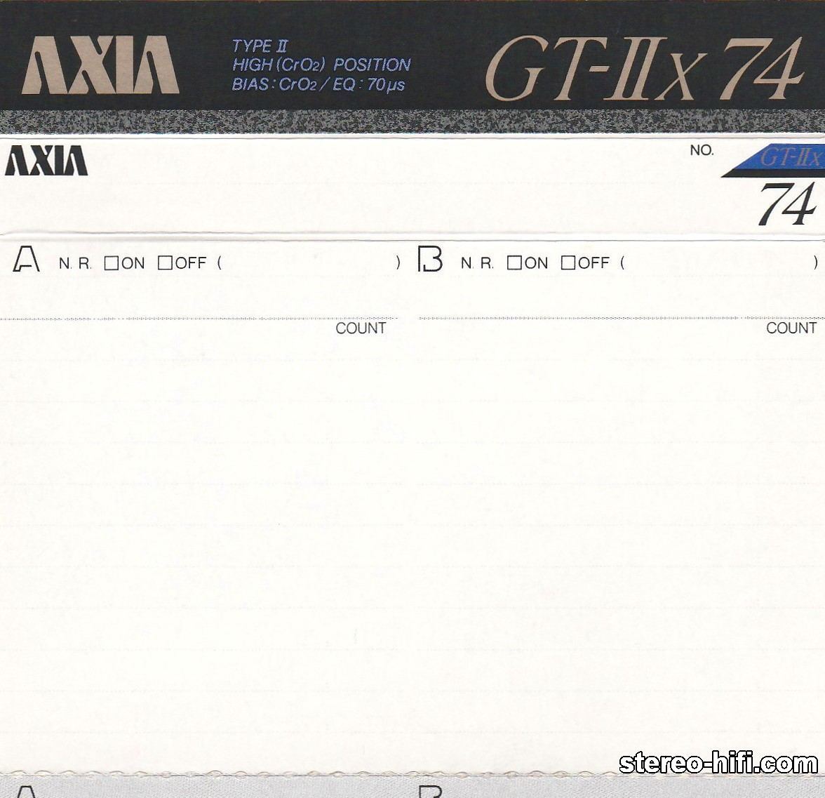 AXIA GT-IIx C74 1989 JP