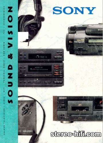 Więcej informacji o „Sony Sound&Vision 92/93”