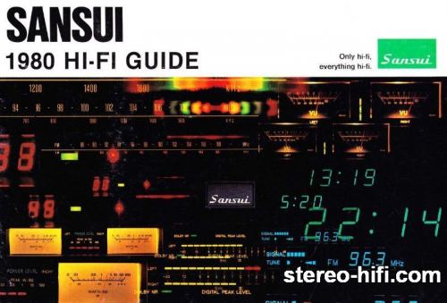 Więcej informacji o „Sansui Hi-Fi 1980 Guide”