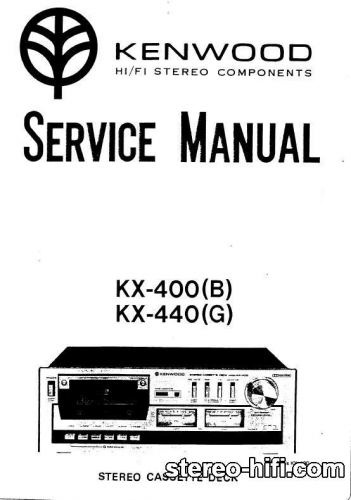 Więcej informacji o „Kenwood KX-400B, KX-440G”