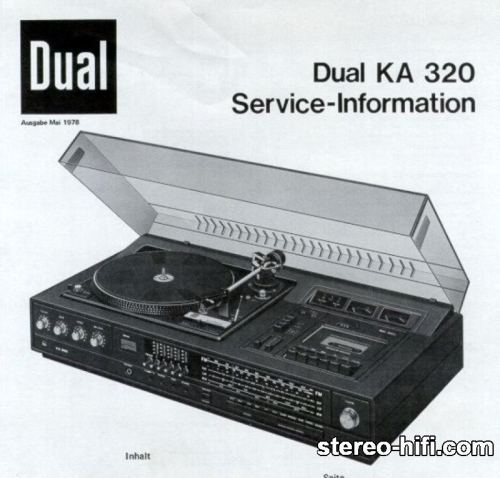 Więcej informacji o „Dual KA 320”