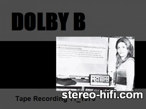 Mai multe informații despre "Dolby B (Artykuł 1970)"