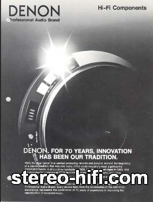 Więcej informacji o „DENON HIFI 1980 Katalog”