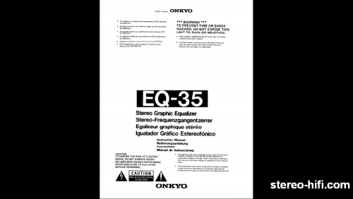 Więcej informacji o „Onkyo EQ-35”