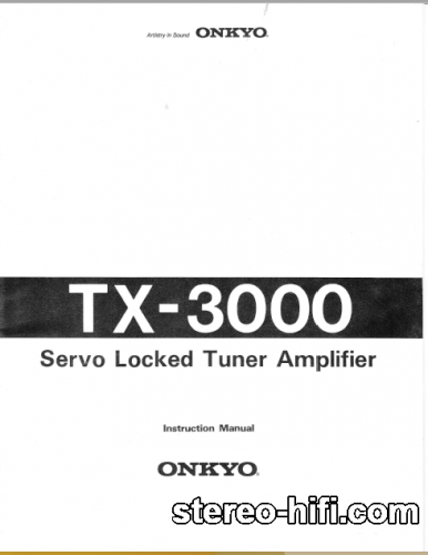 Więcej informacji o „Onkyo TX-3000”