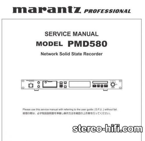 Więcej informacji o „Marantz PMD580”