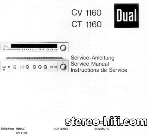 Więcej informacji o „Dual CV-1160, CT-1160”