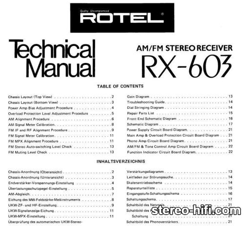 Więcej informacji o „Rotel RX-603”