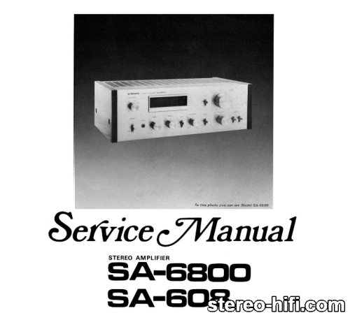 Mai multe informații despre "Pioneer SA-6800, SA-608"